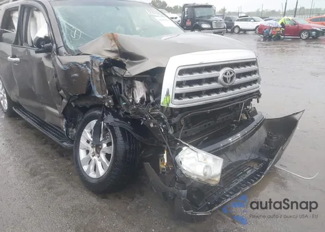 2010 Toyota Sequoia Platinum z USA, uszkodzony, nr VIN 5TDYY5G12AS027836